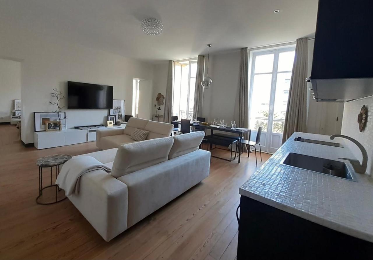 Sublime Appartement Centre, Parc Et Parking Biarritz Kültér fotó