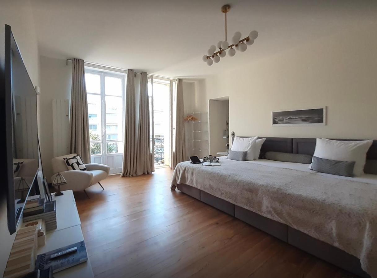 Sublime Appartement Centre, Parc Et Parking Biarritz Kültér fotó